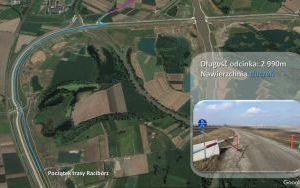 Przebieg trasy Blue Velo przez Racibórz (2)