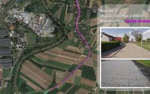Przebieg trasy Blue Velo przez Racibórz (1)