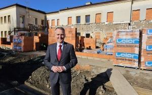 Trwają intensywne prace związane z rozbudową żłobka przy ulicy Słonecznej (1)