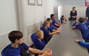 Młodzi sportowcy gościli w urzędzie (5)