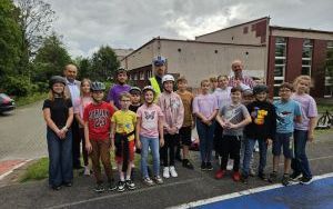 Raciborscy uczniowie zdają egzamin na kartę rowerową (7)