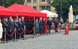 Strażacy świętowali na raciborskim rynku (4)
