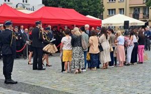 Strażacy świętowali na raciborskim rynku (3)