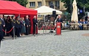 Strażacy świętowali na raciborskim rynku (7)