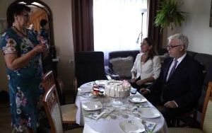 Państwo Arendarscy obchodzą jubileusz 60-lecia pożycia małżeńskiego (7)