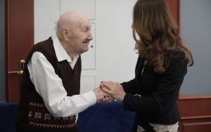 105-latek gościł w raciborskim magistracie (1)
