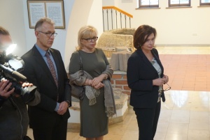 Wizyta Marszałek Małgorzaty Kidawy - Błońskiej w Raciborzu
