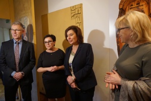 Wizyta Marszałek Małgorzaty Kidawy - Błońskiej w Raciborzu