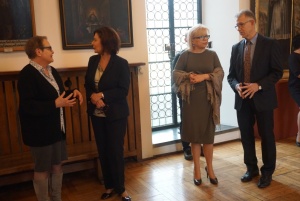 Wizyta Marszałek Małgorzaty Kidawy - Błońskiej w Raciborzu