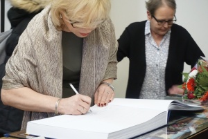 Wizyta Marszałek Małgorzaty Kidawy - Błońskiej w Raciborzu