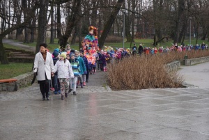 Przedszkolaki witają wiosnę