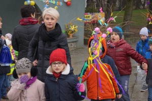 Przedszkolaki witają wiosnę