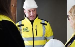 Wizytacja na placu budowy przy ulicy Łąkowej (9)