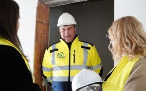 Wizytacja na placu budowy przy ulicy Łąkowej (10)