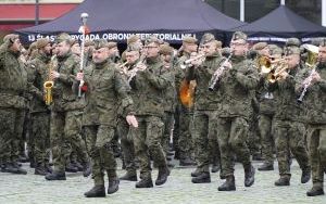 Uroczysta przysięga żołnierzy Wojsk Obrony Terytorialnej na raciborskim Rynku (11)