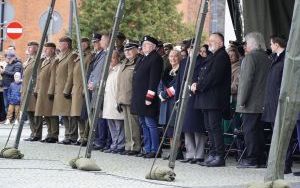 Uroczysta przysięga żołnierzy Wojsk Obrony Terytorialnej na raciborskim Rynku (6)