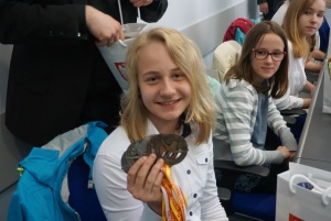Wizyta Sportowców z SMS i SP 15 u Prezydenta Raciborza.