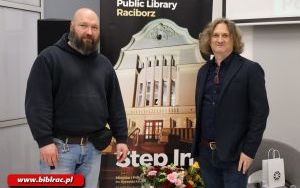 Zbigniew Parafianowicz w raciborskiej bibliotece (1)