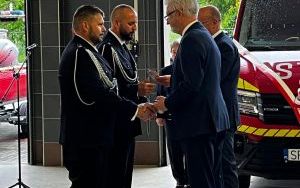 Przekazanie kluczu do nowego wozu dla OSP Markowice (5)