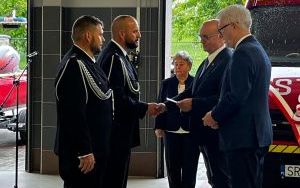 Przekazanie kluczu do nowego wozu dla OSP Markowice (7)