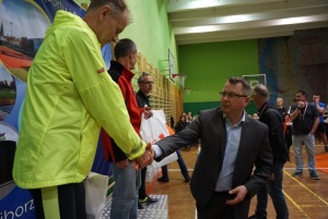 Bieg bez granic - ceremonia wręczenia nagród