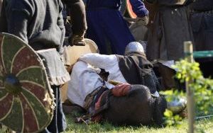 Szczęk oręża w Raciborskim Grodzie Średniowiecznym (2)