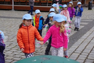 Studenci PWSZ zorganizowali zabawy dla przedszkolaków