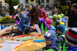 Studenci PWSZ zorganizowali zabawy dla przedszkolaków
