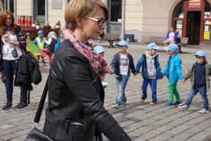 Studenci PWSZ zorganizowali zabawy dla przedszkolaków