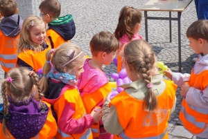 Studenci PWSZ zorganizowali zabawy dla przedszkolaków
