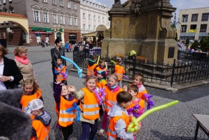 Studenci PWSZ zorganizowali zabawy dla przedszkolaków