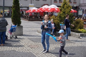 Studenci PWSZ zorganizowali zabawy dla przedszkolaków