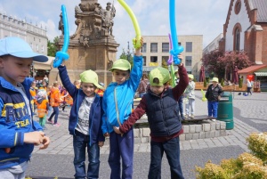 Studenci PWSZ zorganizowali zabawy dla przedszkolaków