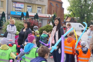 Studenci PWSZ zorganizowali zabawy dla przedszkolaków