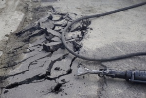 Naprawa nawierzchni parkingu przy ul. Nowomiejskiej