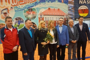 Justyna Świety powitana przez raciborską młodzież
