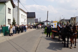 Procesja konna w Sudole