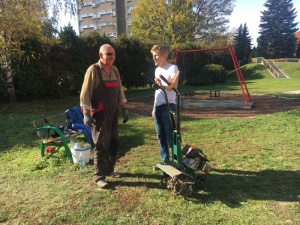 Prace przy realizacji projektu.