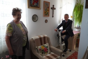 Prezydent wizytował Dzienny Dom Pomocy Społecznej