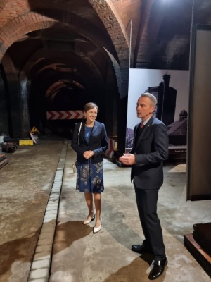 Prezydent Polowy i Senator Gawęda wizytowali Wodociągi