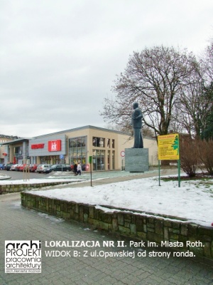 Propozycje lokalizacji pomnika Arki Bożka