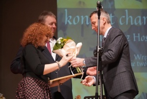 Nagrodzono ludzi kultury. Wieczór z Lidią Pospieszalską w RCK