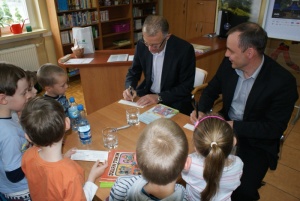 Prezydent czytał dzieciom ZSP nr 2