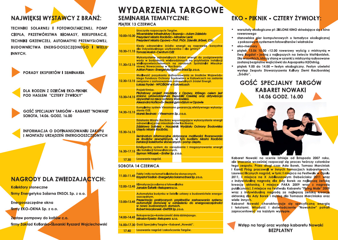 broszura targów energii odnawialnej