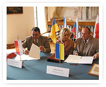 Podpisanie umowy o wzajemnje współpracy