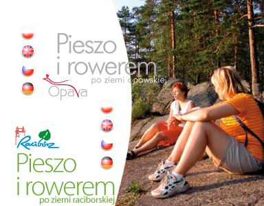 plakat pieszo i rowerem plakat pieszo i rowerem