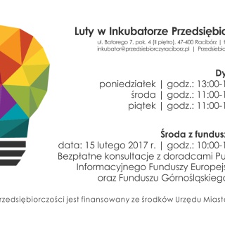 Luty w Inkubatorze Przedsiębiorczości