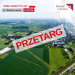 Przetarg na teren inwestycyjny przy ul. Bartka Lasoty