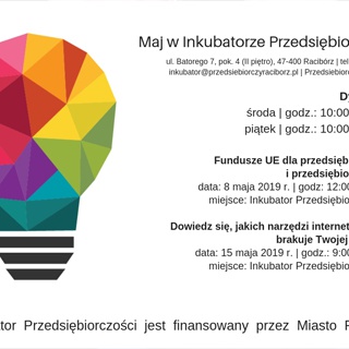 Maj w Raciborskim Inkubatorze Przedsiębiorczości