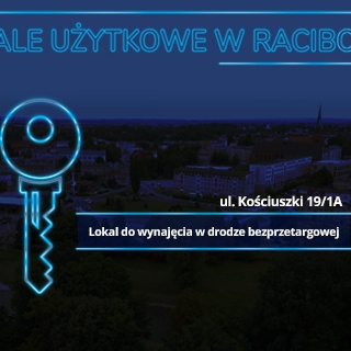 Wolny lokal użytkowy do wynajęcia – ul. Kościuszki 19